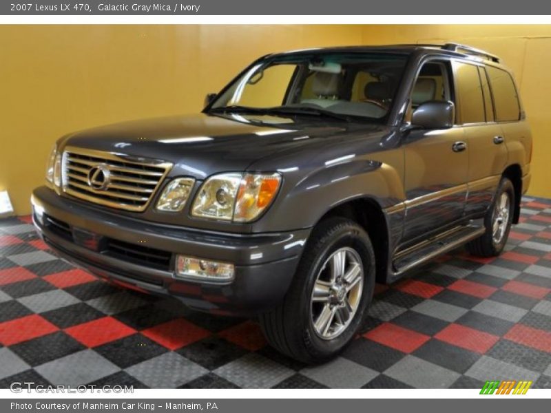Galactic Gray Mica / Ivory 2007 Lexus LX 470