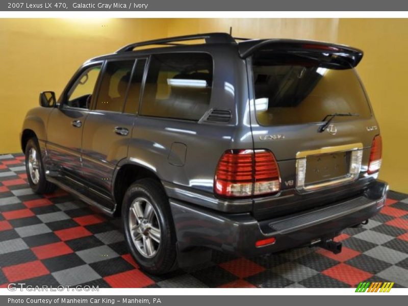 Galactic Gray Mica / Ivory 2007 Lexus LX 470