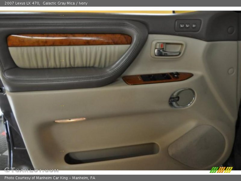 Galactic Gray Mica / Ivory 2007 Lexus LX 470