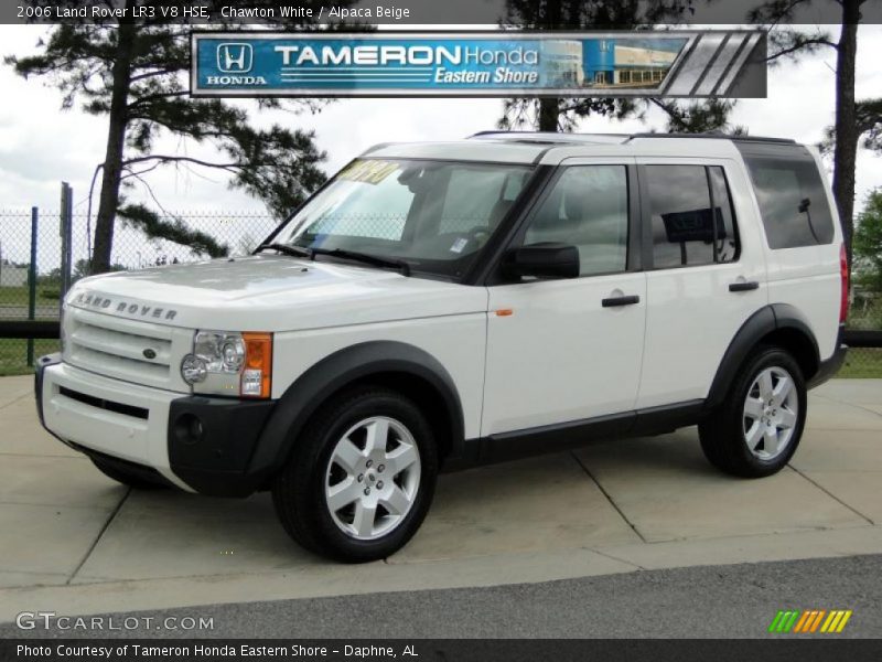 Chawton White / Alpaca Beige 2006 Land Rover LR3 V8 HSE