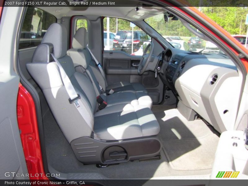  2007 F150 XLT Regular Cab Medium Flint Interior