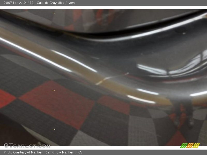 Galactic Gray Mica / Ivory 2007 Lexus LX 470