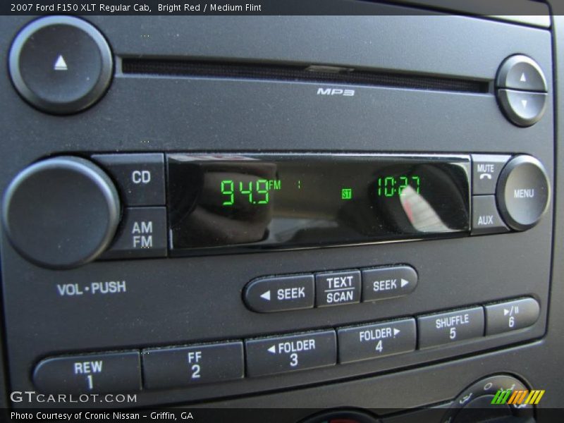 Controls of 2007 F150 XLT Regular Cab