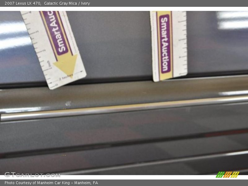 Galactic Gray Mica / Ivory 2007 Lexus LX 470