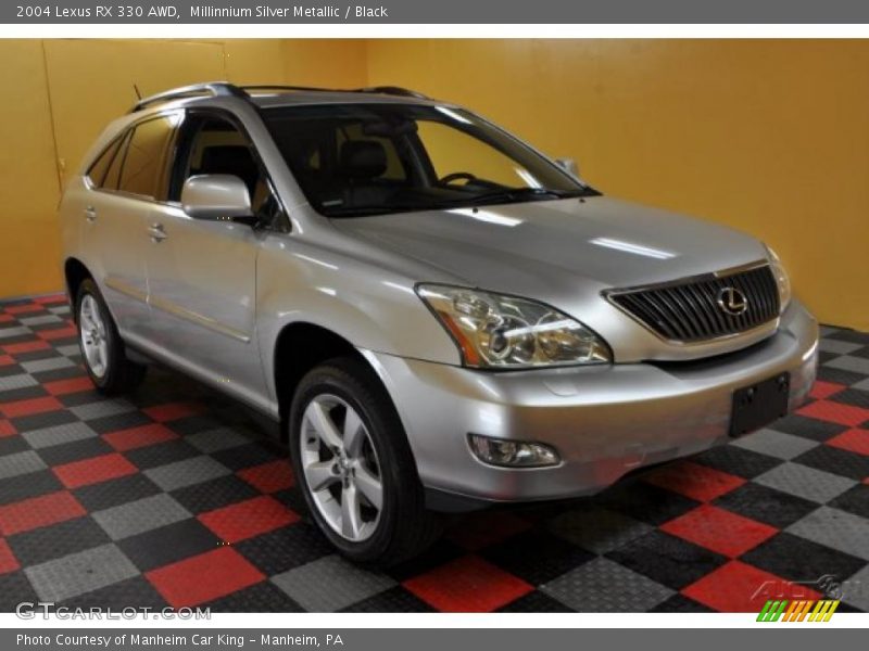 Millinnium Silver Metallic / Black 2004 Lexus RX 330 AWD