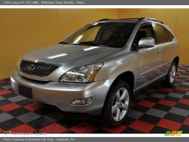 Millinnium Silver Metallic / Black 2004 Lexus RX 330 AWD