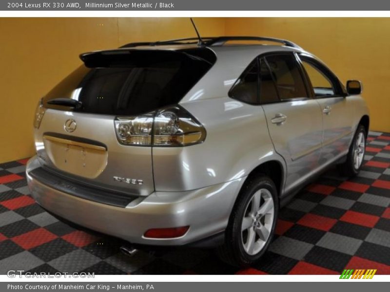 Millinnium Silver Metallic / Black 2004 Lexus RX 330 AWD
