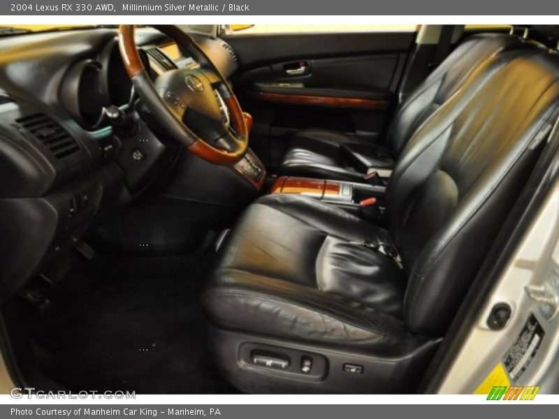 Millinnium Silver Metallic / Black 2004 Lexus RX 330 AWD