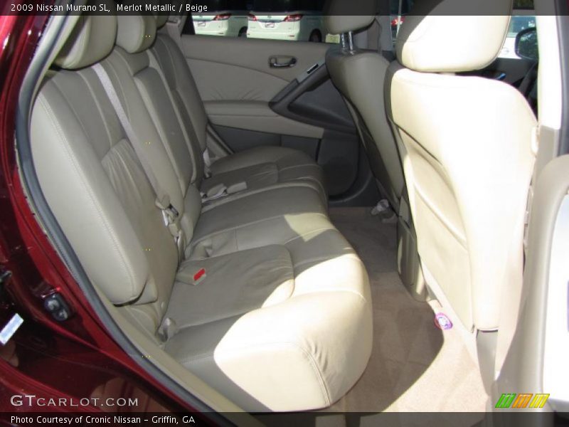 Merlot Metallic / Beige 2009 Nissan Murano SL