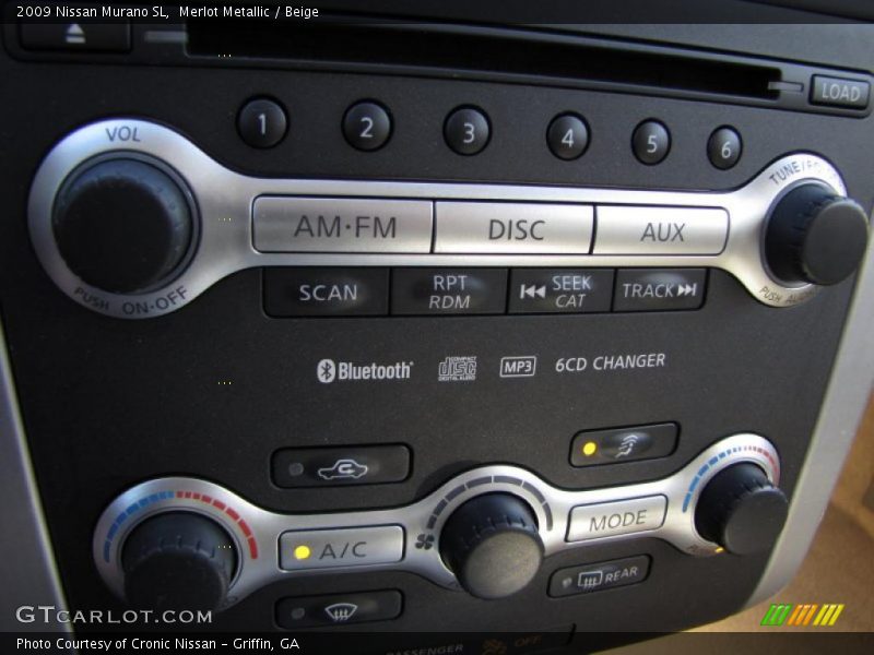 Merlot Metallic / Beige 2009 Nissan Murano SL