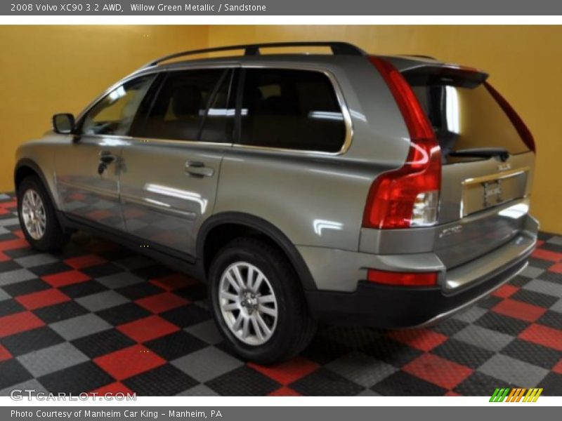 Willow Green Metallic / Sandstone 2008 Volvo XC90 3.2 AWD