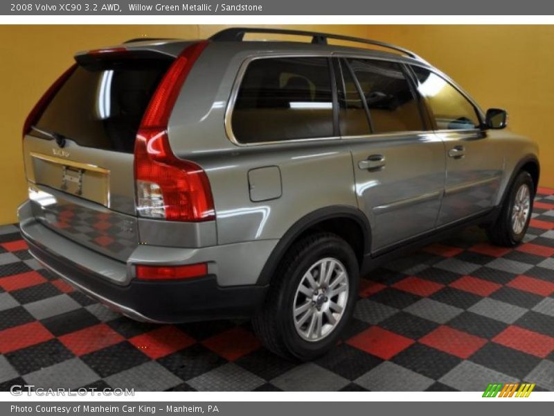 Willow Green Metallic / Sandstone 2008 Volvo XC90 3.2 AWD