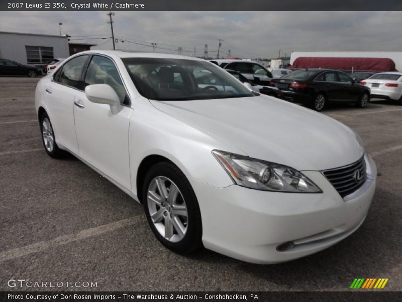 Crystal White / Cashmere 2007 Lexus ES 350