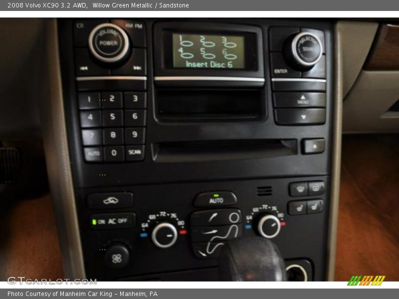 Willow Green Metallic / Sandstone 2008 Volvo XC90 3.2 AWD