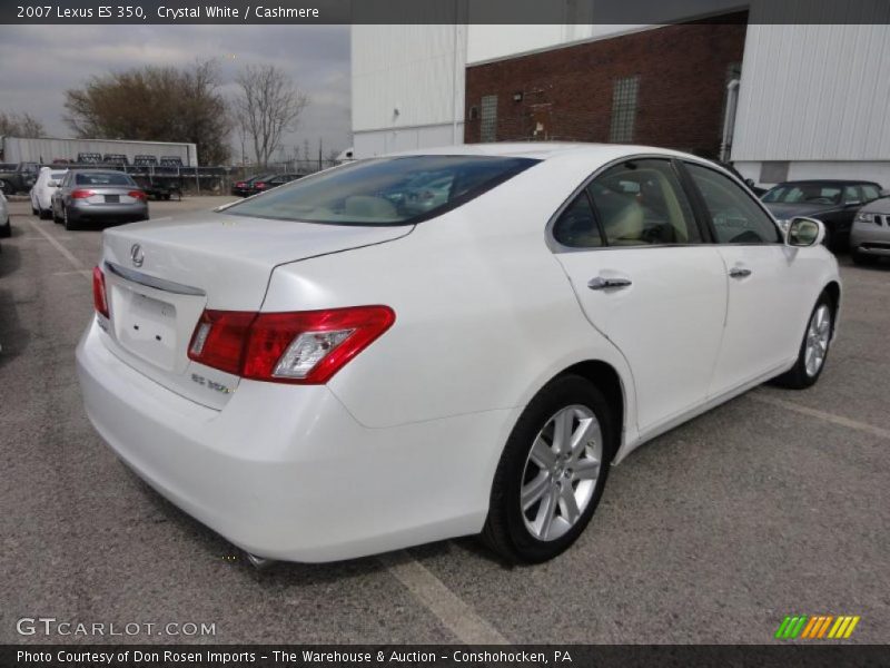 Crystal White / Cashmere 2007 Lexus ES 350