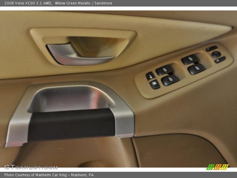 Willow Green Metallic / Sandstone 2008 Volvo XC90 3.2 AWD