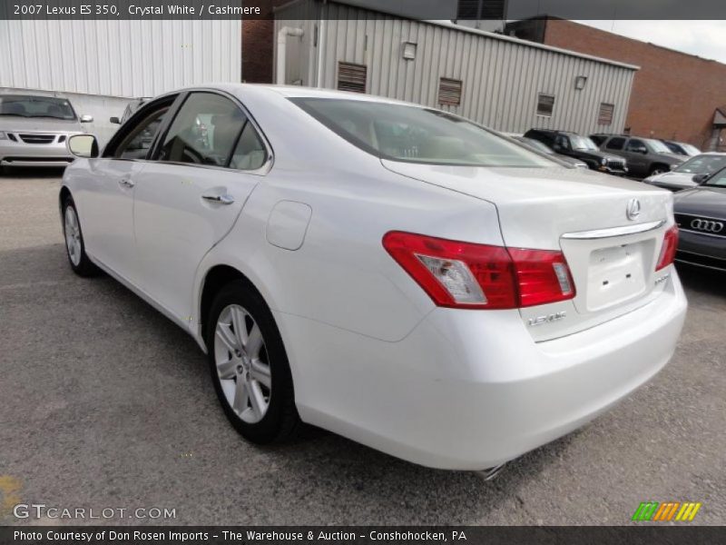 Crystal White / Cashmere 2007 Lexus ES 350