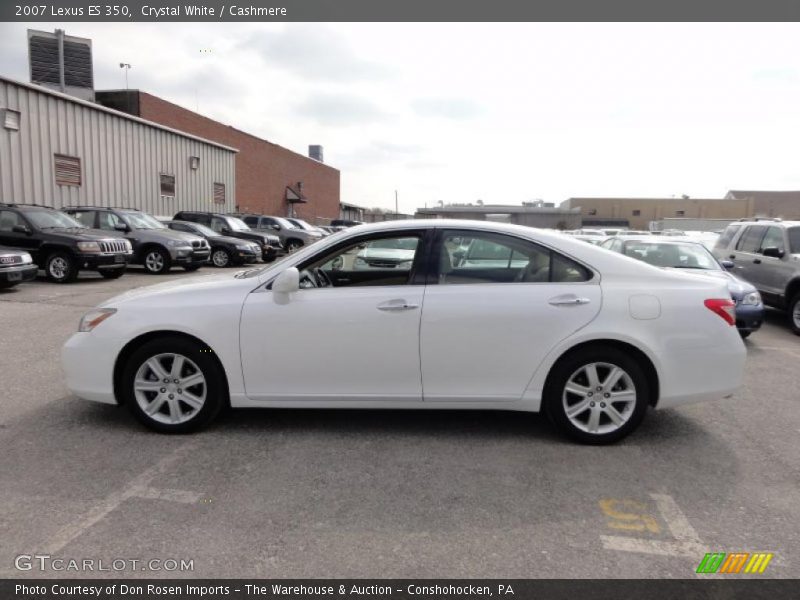 Crystal White / Cashmere 2007 Lexus ES 350