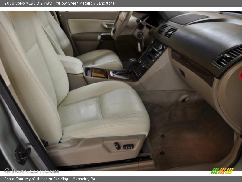 Willow Green Metallic / Sandstone 2008 Volvo XC90 3.2 AWD