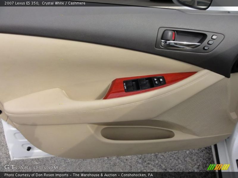Crystal White / Cashmere 2007 Lexus ES 350