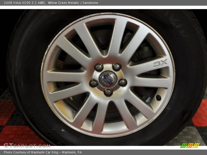 Willow Green Metallic / Sandstone 2008 Volvo XC90 3.2 AWD