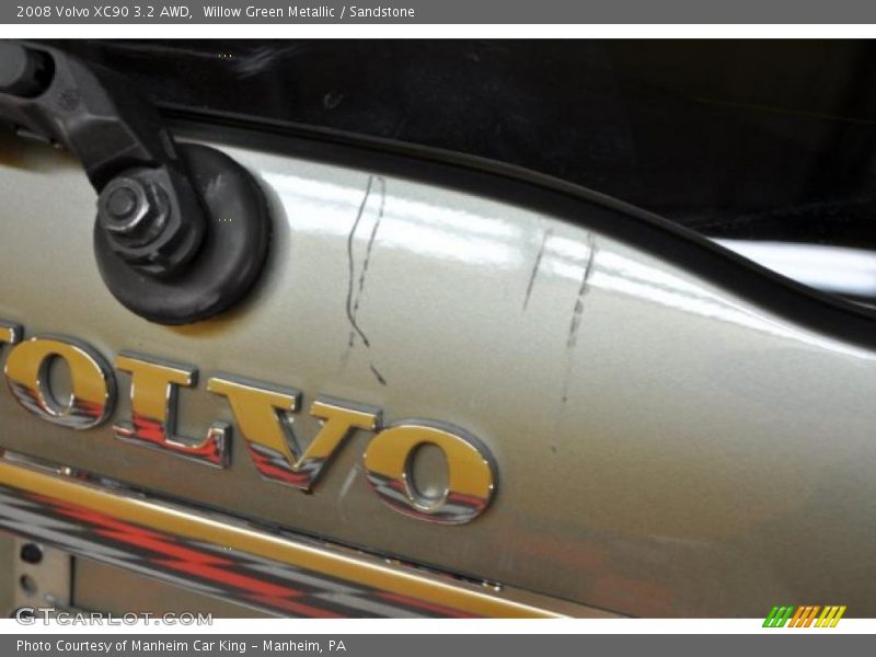 Willow Green Metallic / Sandstone 2008 Volvo XC90 3.2 AWD