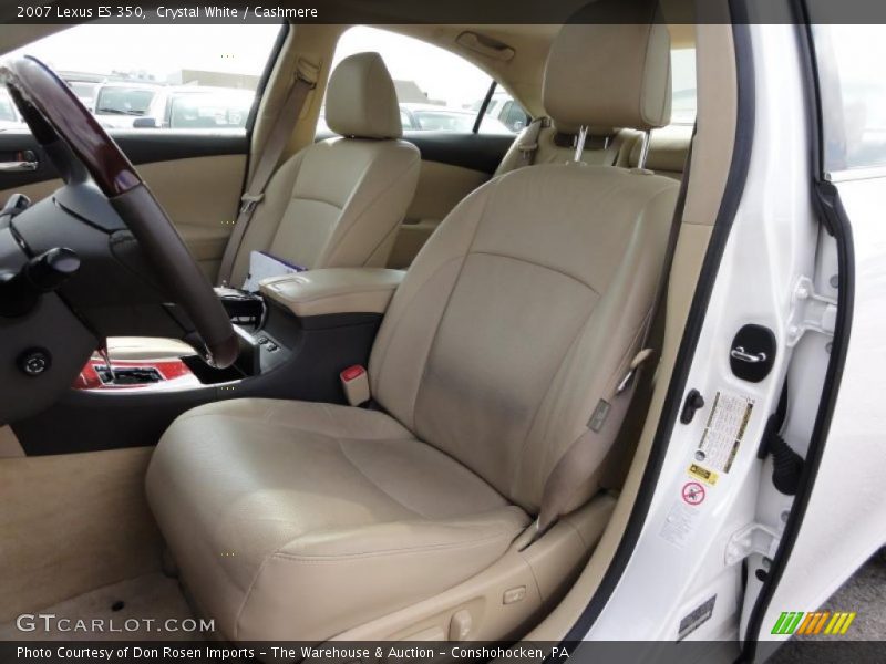 Crystal White / Cashmere 2007 Lexus ES 350