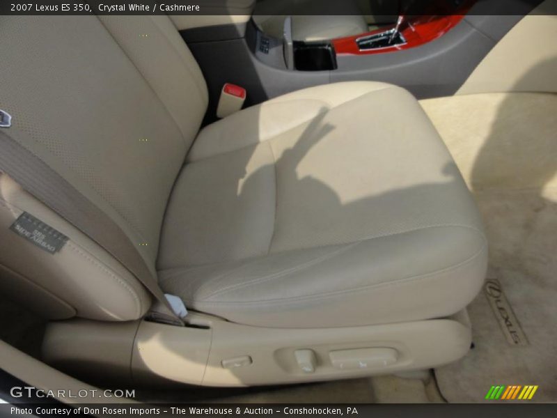 Crystal White / Cashmere 2007 Lexus ES 350