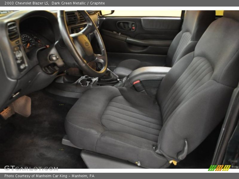  2003 Blazer LS Graphite Interior
