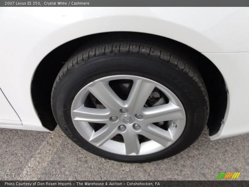 Crystal White / Cashmere 2007 Lexus ES 350