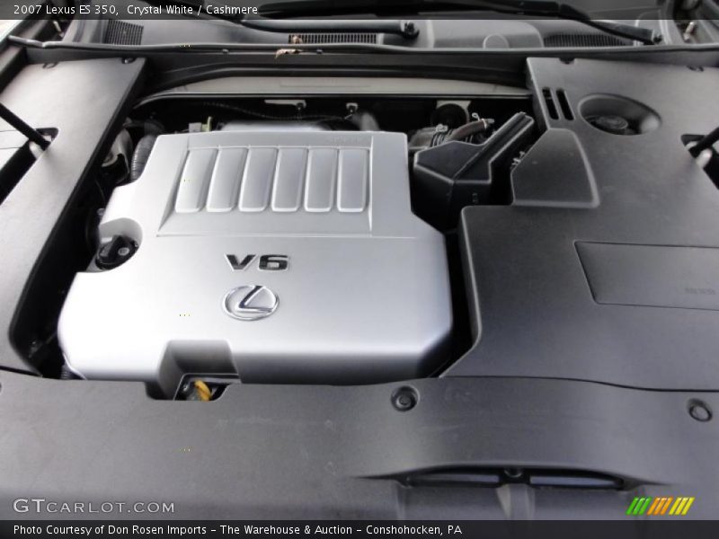 Crystal White / Cashmere 2007 Lexus ES 350