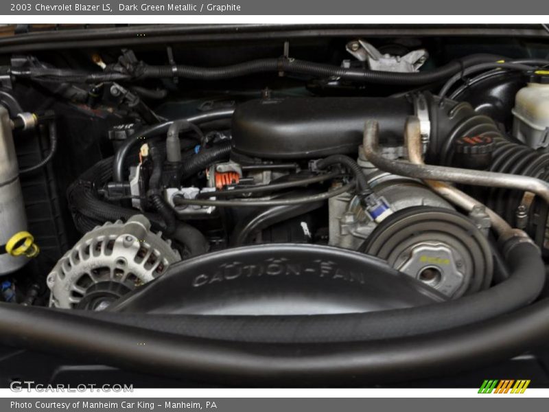 2003 Blazer LS Engine - 4.3 Liter OHV 12-Valve V6