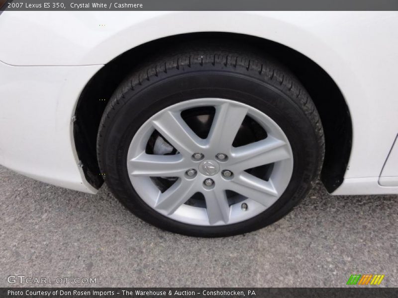 Crystal White / Cashmere 2007 Lexus ES 350