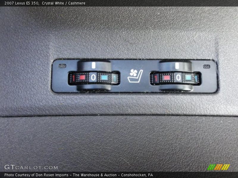 Crystal White / Cashmere 2007 Lexus ES 350