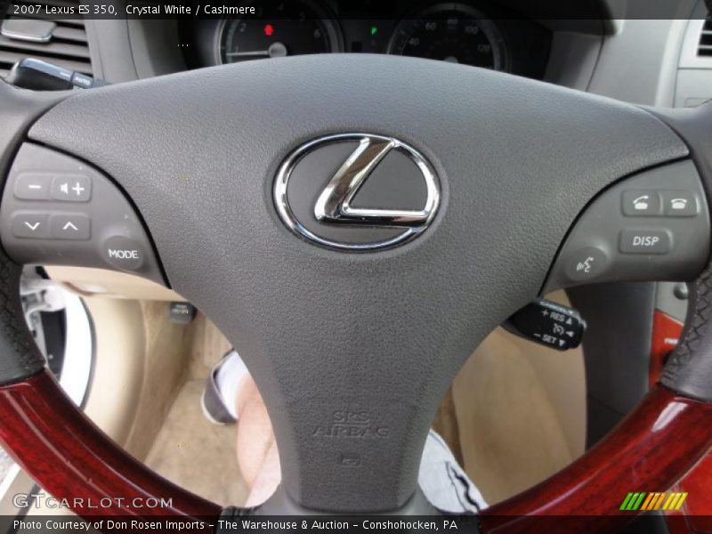 Crystal White / Cashmere 2007 Lexus ES 350