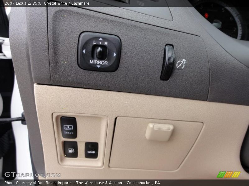 Crystal White / Cashmere 2007 Lexus ES 350
