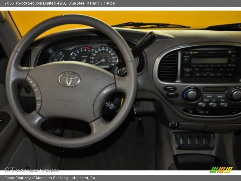Blue Steel Metallic / Taupe 2005 Toyota Sequoia Limited 4WD