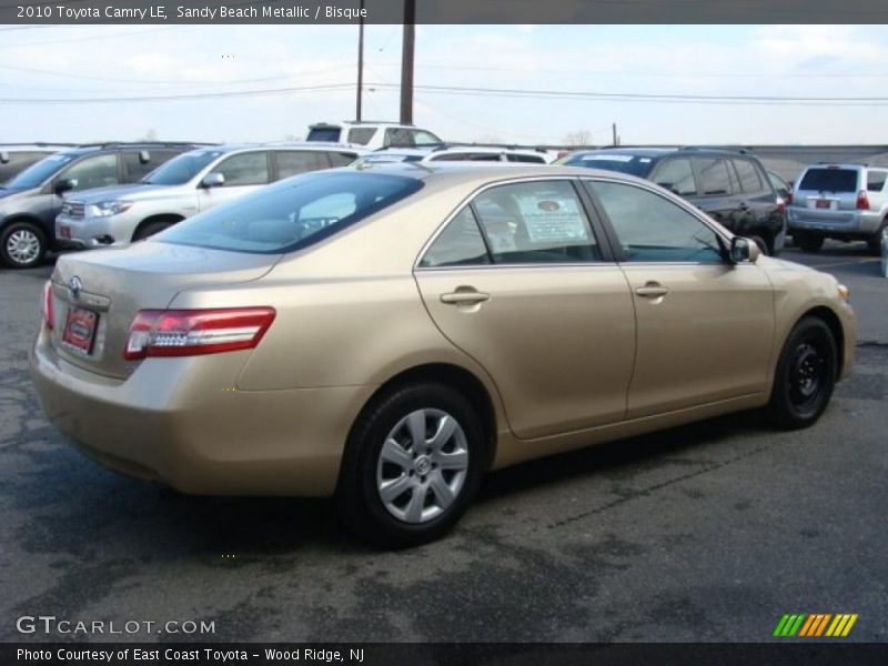 Sandy Beach Metallic / Bisque 2010 Toyota Camry LE