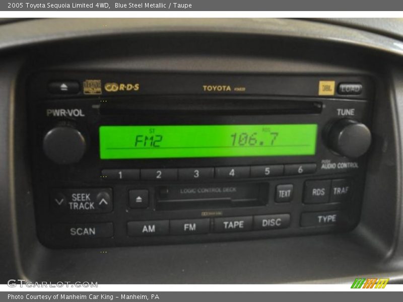 Blue Steel Metallic / Taupe 2005 Toyota Sequoia Limited 4WD