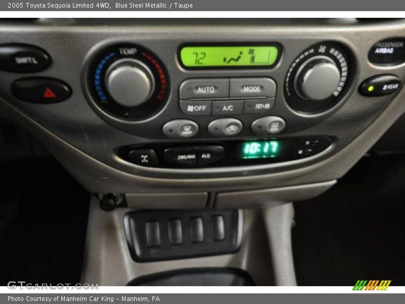 Blue Steel Metallic / Taupe 2005 Toyota Sequoia Limited 4WD