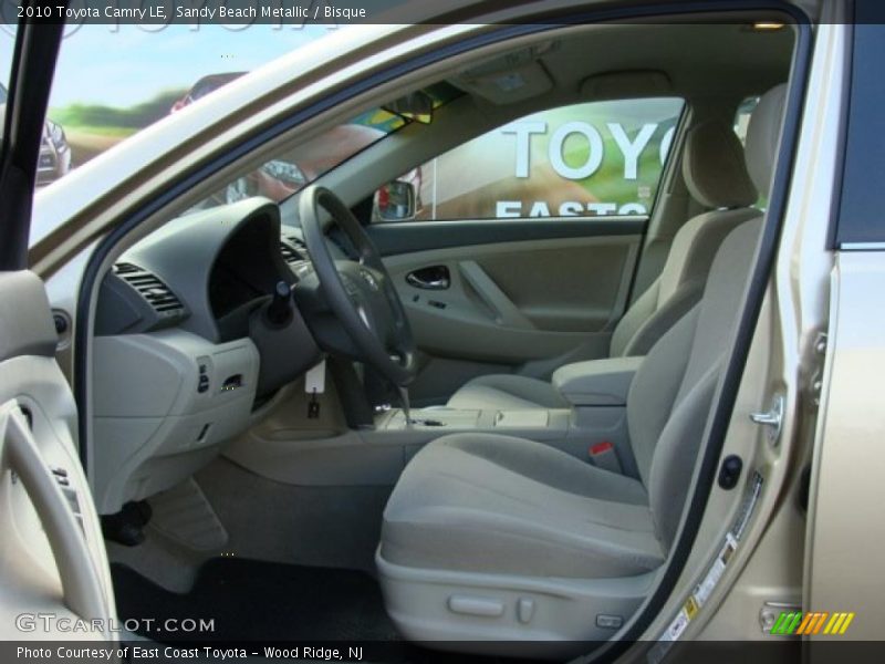 Sandy Beach Metallic / Bisque 2010 Toyota Camry LE