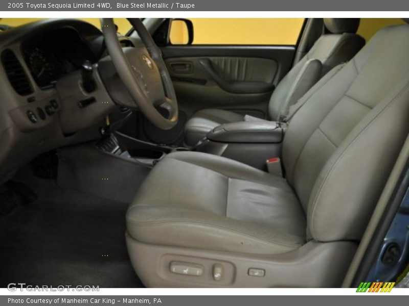 Blue Steel Metallic / Taupe 2005 Toyota Sequoia Limited 4WD