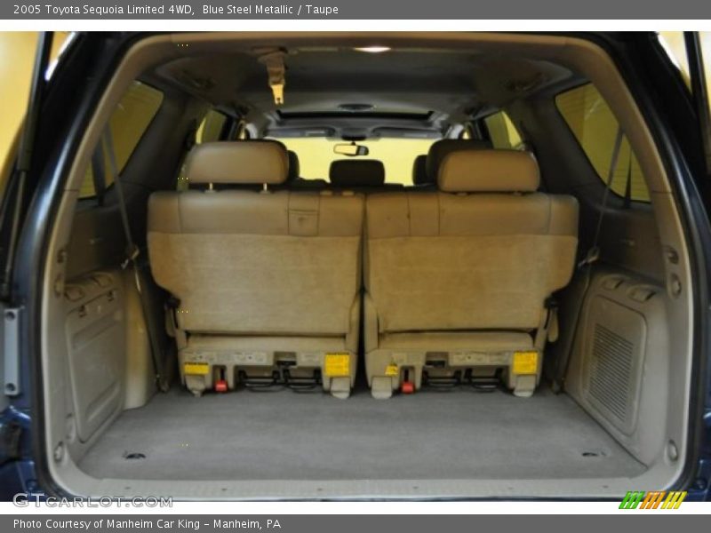 Blue Steel Metallic / Taupe 2005 Toyota Sequoia Limited 4WD
