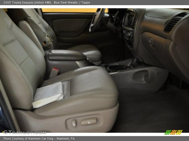 Blue Steel Metallic / Taupe 2005 Toyota Sequoia Limited 4WD