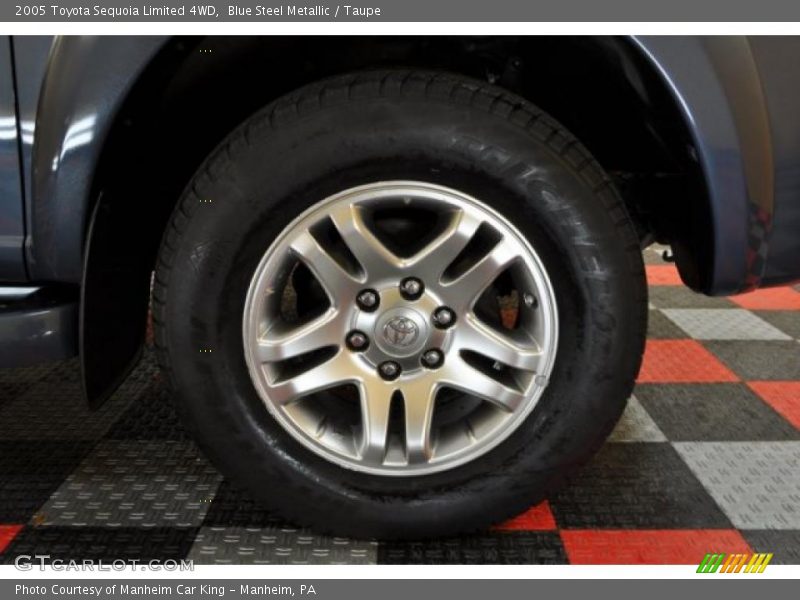Blue Steel Metallic / Taupe 2005 Toyota Sequoia Limited 4WD