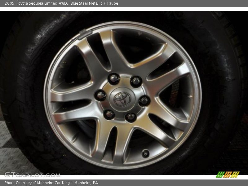 Blue Steel Metallic / Taupe 2005 Toyota Sequoia Limited 4WD