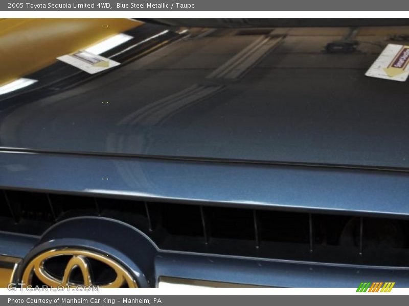 Blue Steel Metallic / Taupe 2005 Toyota Sequoia Limited 4WD