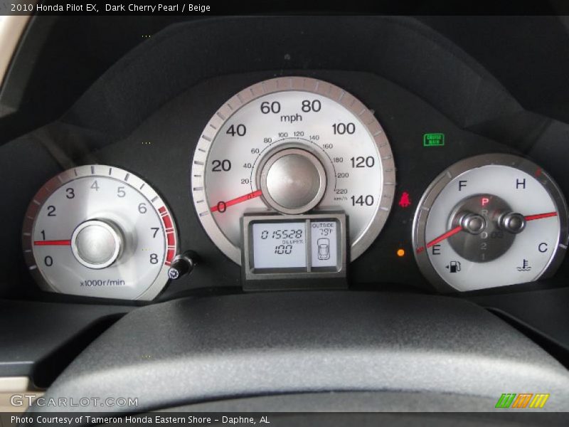  2010 Pilot EX EX Gauges
