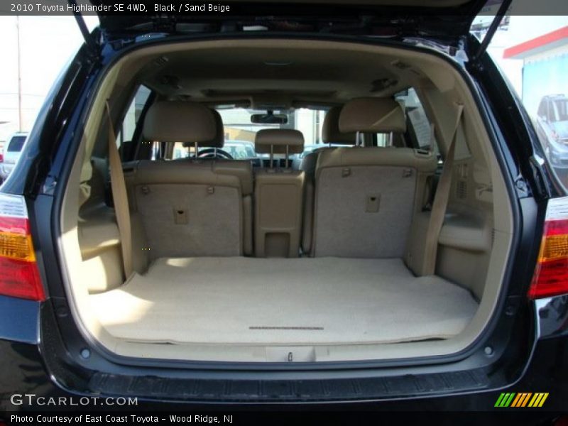 Black / Sand Beige 2010 Toyota Highlander SE 4WD