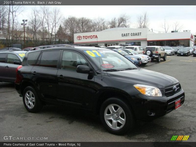 Black / Ash Gray 2007 Toyota RAV4 I4
